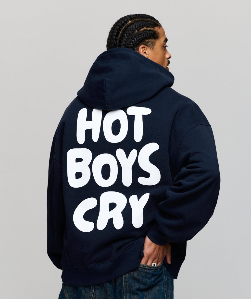 Dark Navy Oversized Hoodie