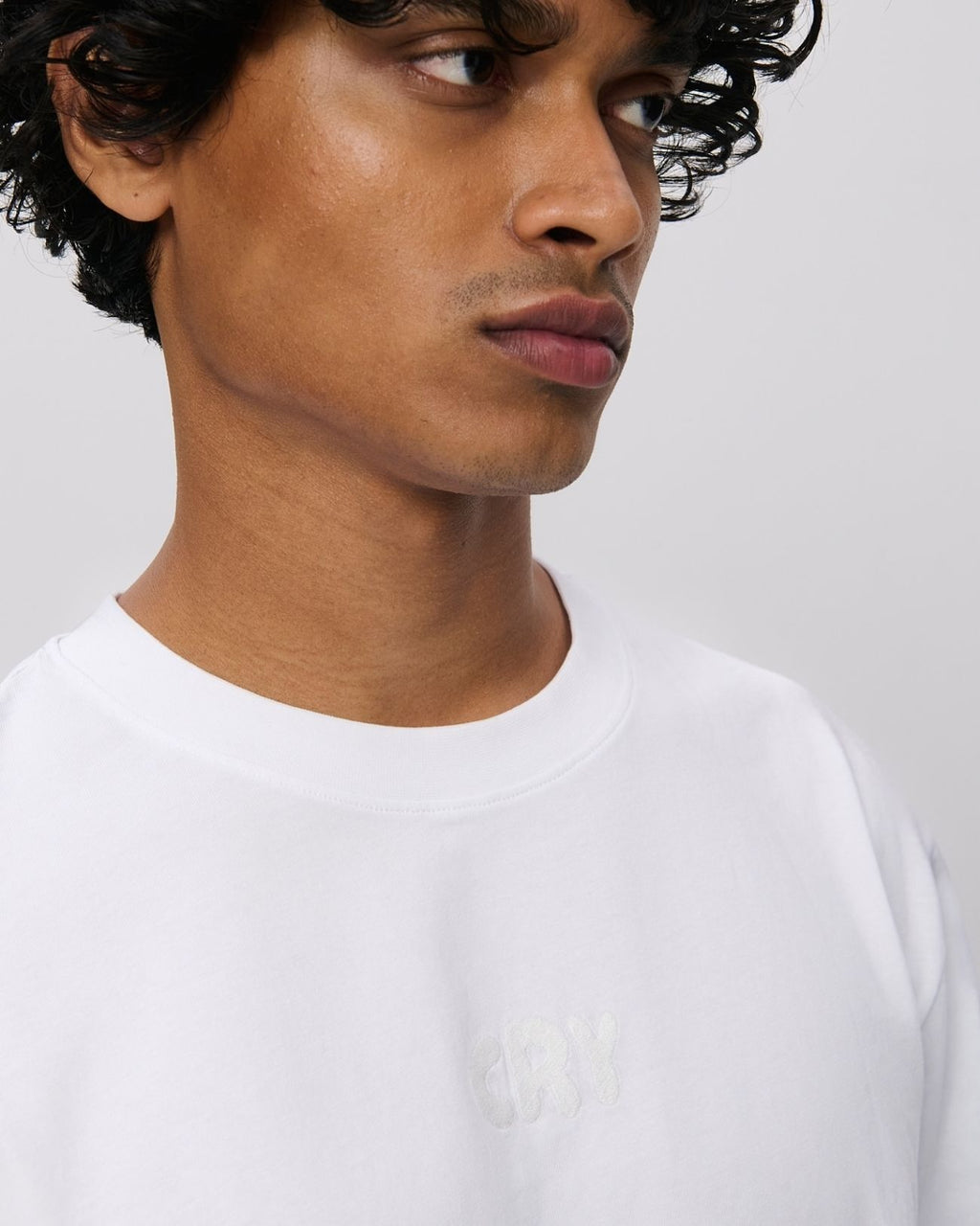 Hot Boys Cry Layered Longsleeve White