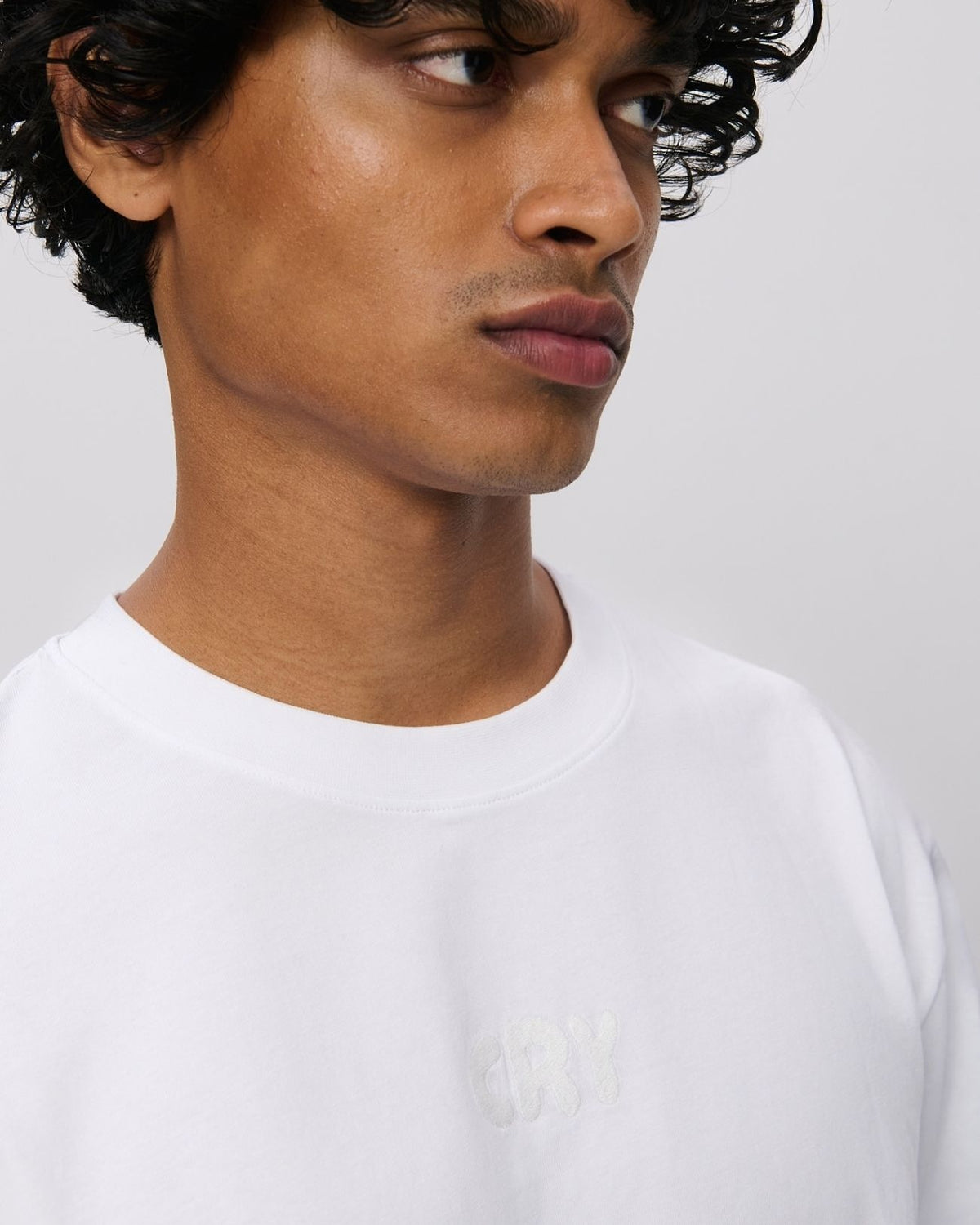 Hot Boys Cry Layered Longsleeve White