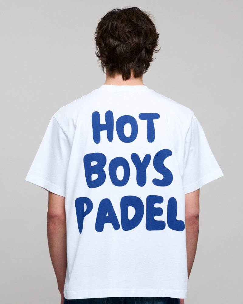 Hot Boys Padel Tee White
