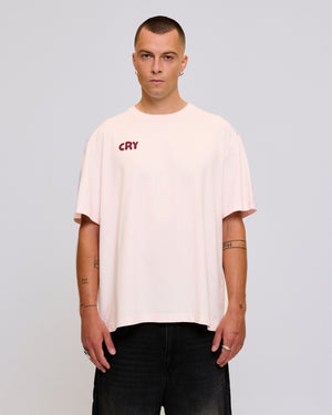 Hot Boys Cry Tee Pink