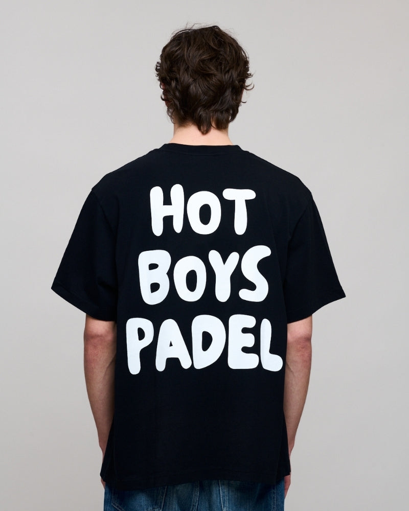 Hot Boys Padel Tee Black
