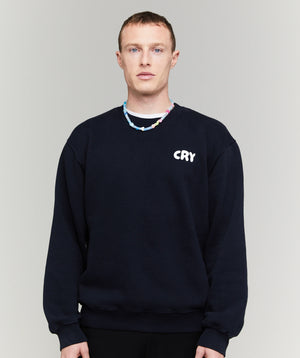 Dark Navy Oversized Sweater