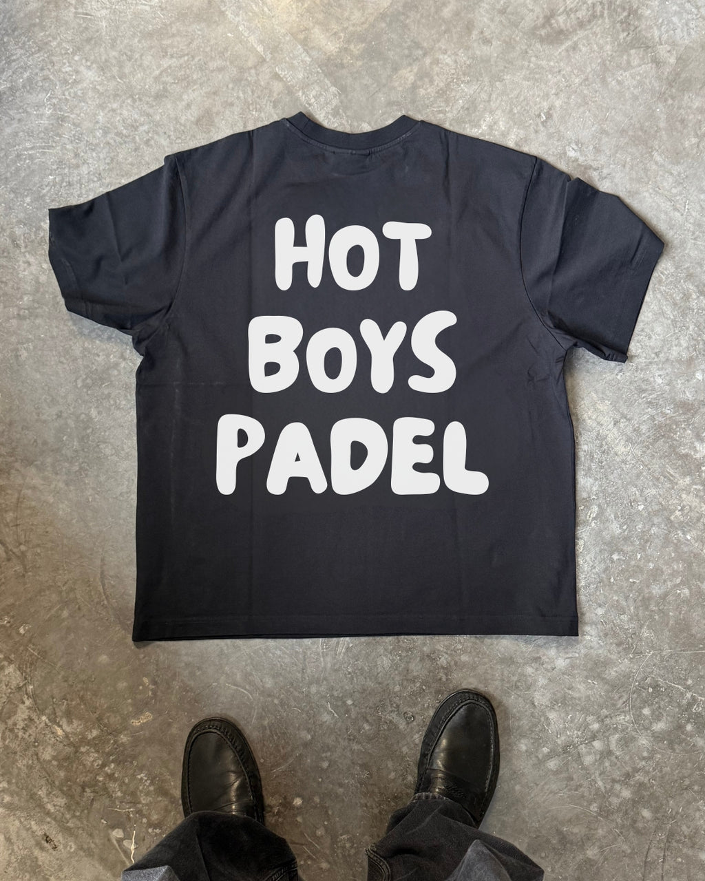 Hot Boys Padel Tee Black