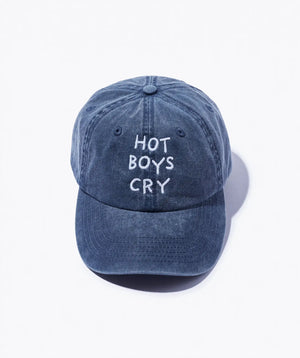 Hot Boys Cry Cap Vintage Blue