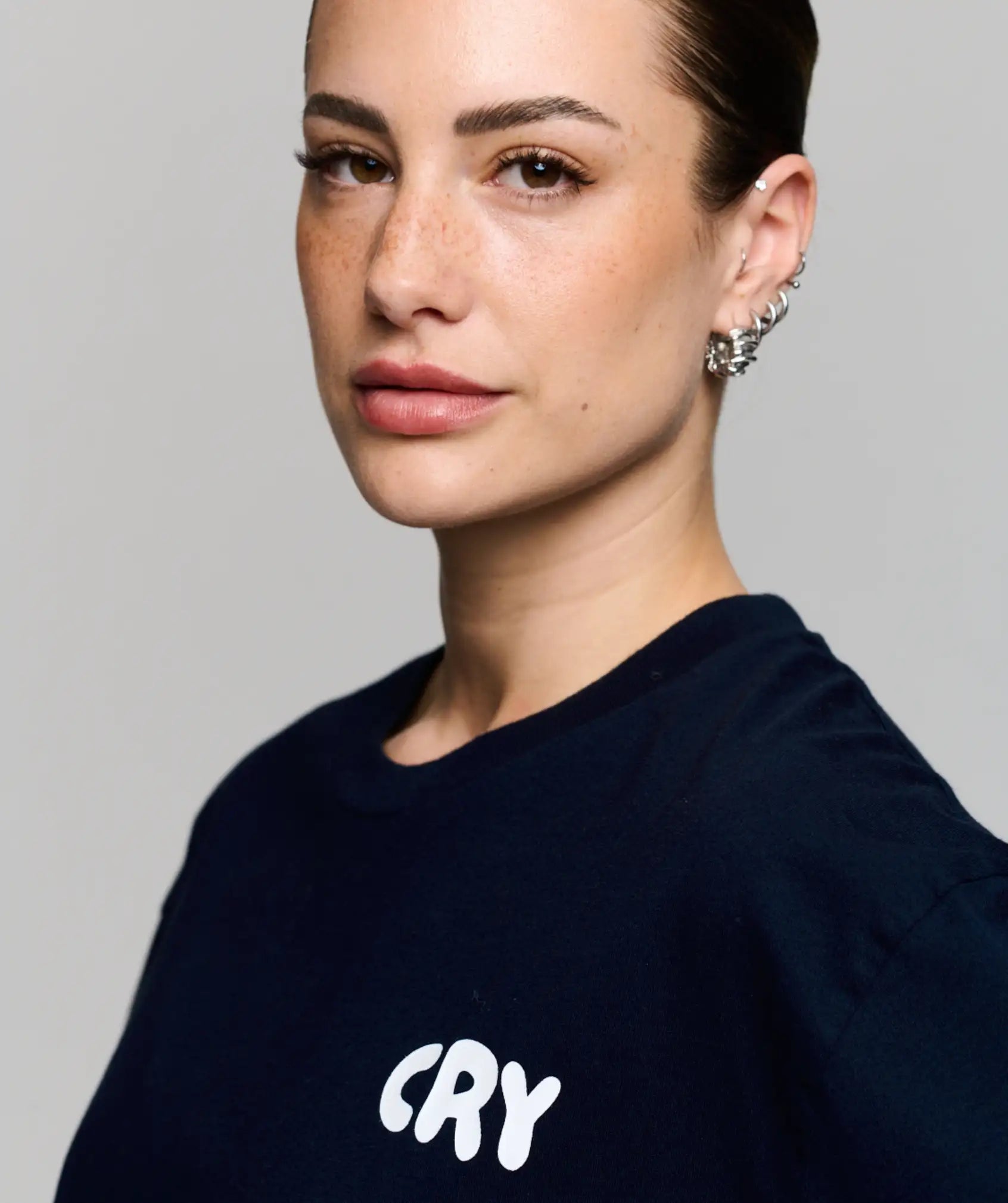 Therapy Tee Dark Navy