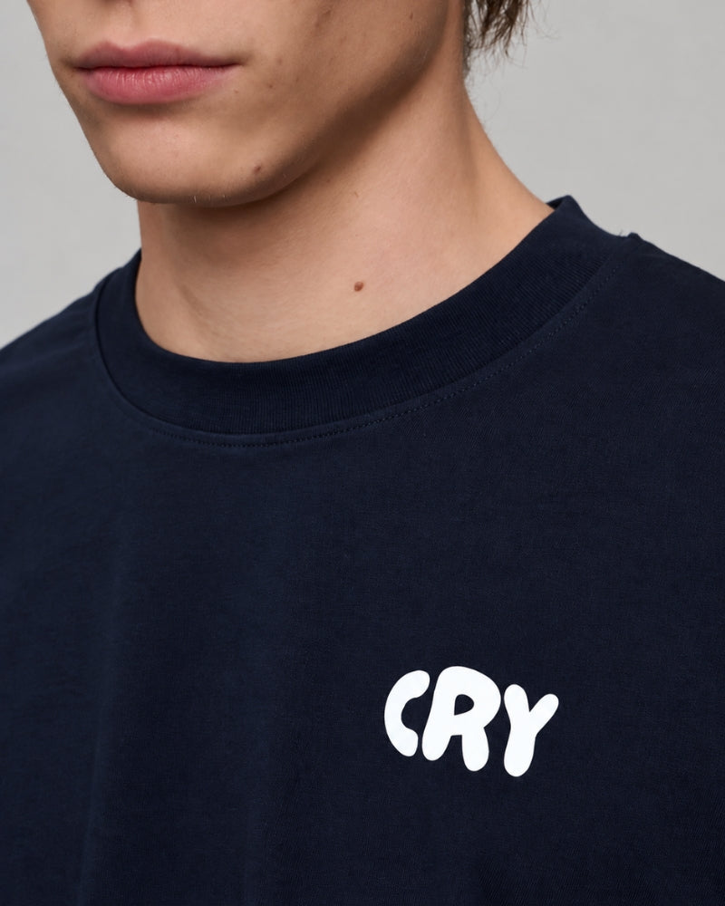 Hot Boys Cry Longsleeve Navy
