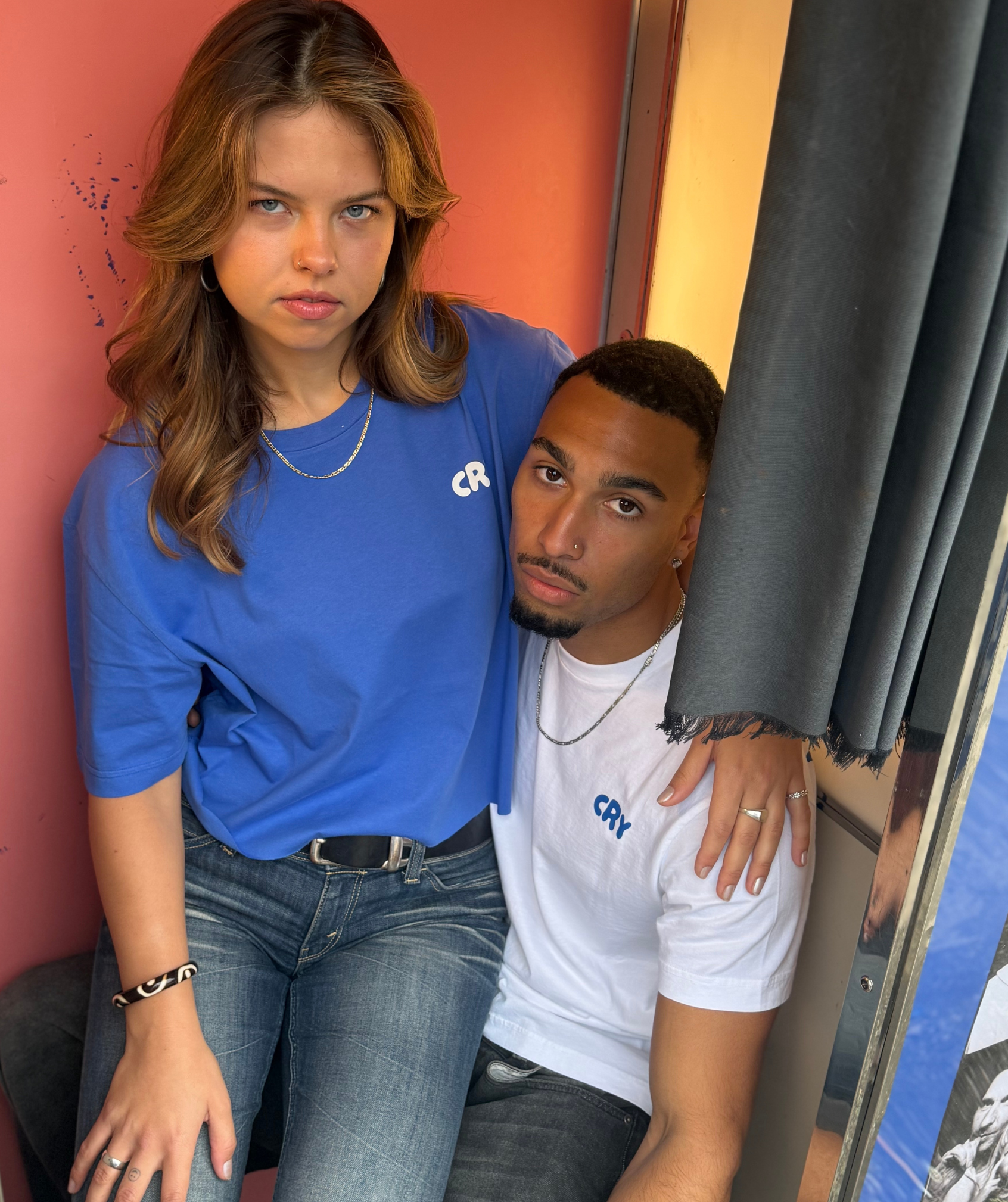 Hot Boys Cry Tee Blue