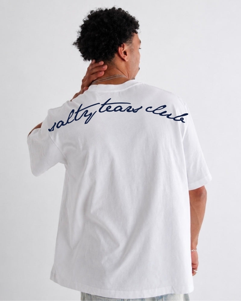 Salty Tears Club Tee White