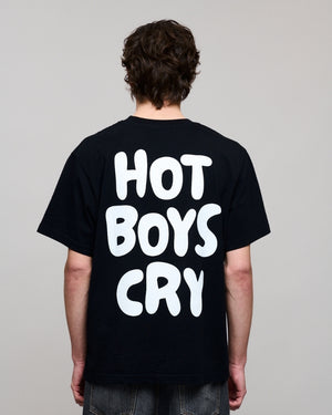 Hot Boys Cry Tee Black