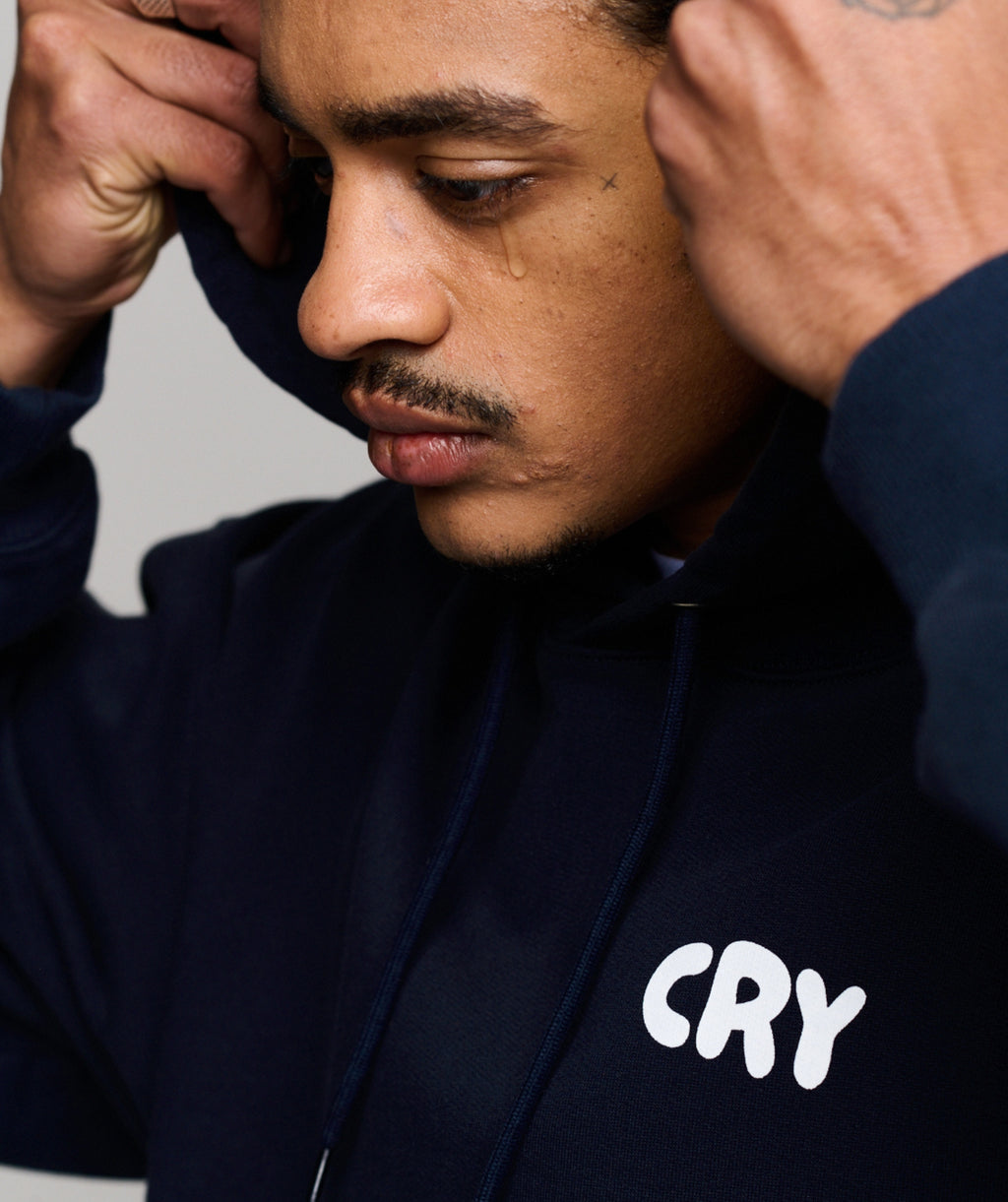 Dark Navy Oversized Hoodie