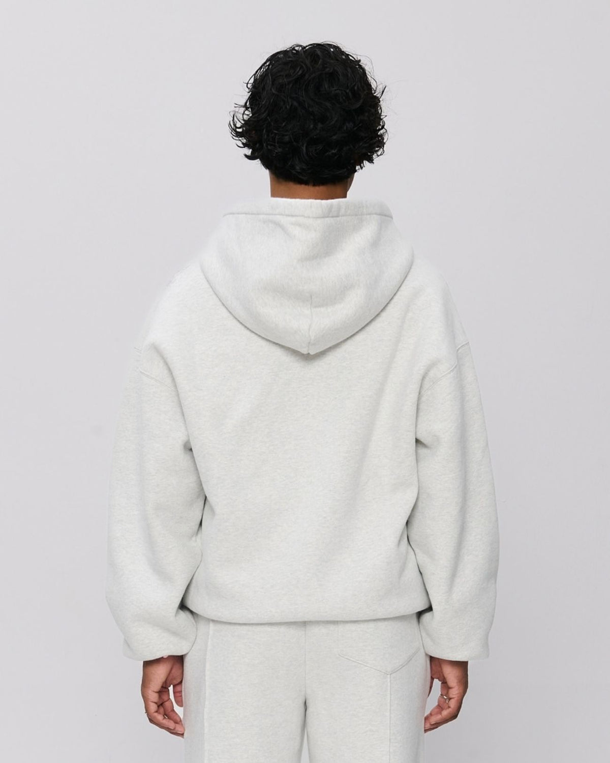 Hot Boys Cry Zip Hoodie Grey