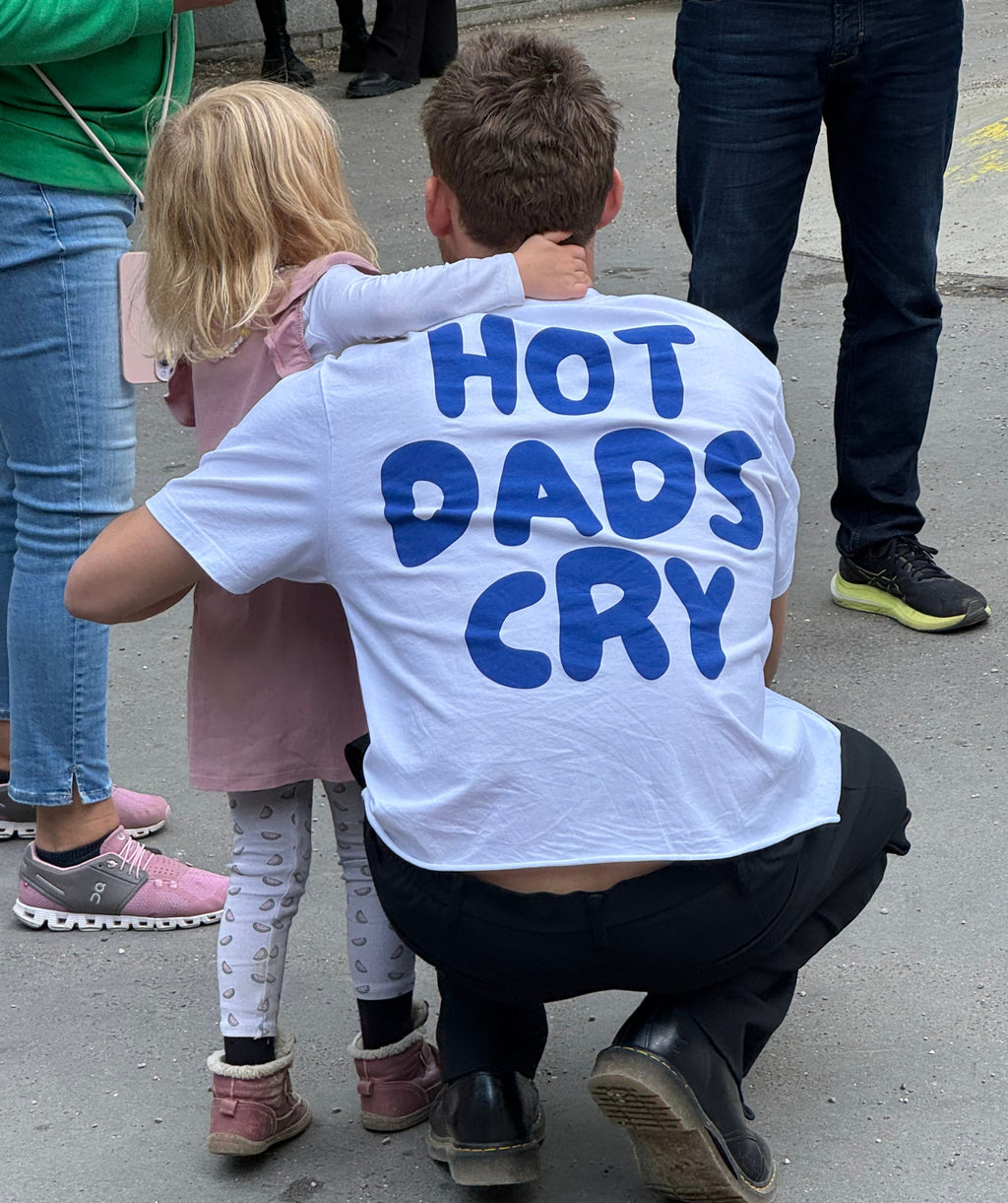 Hot Dads Cry Tee