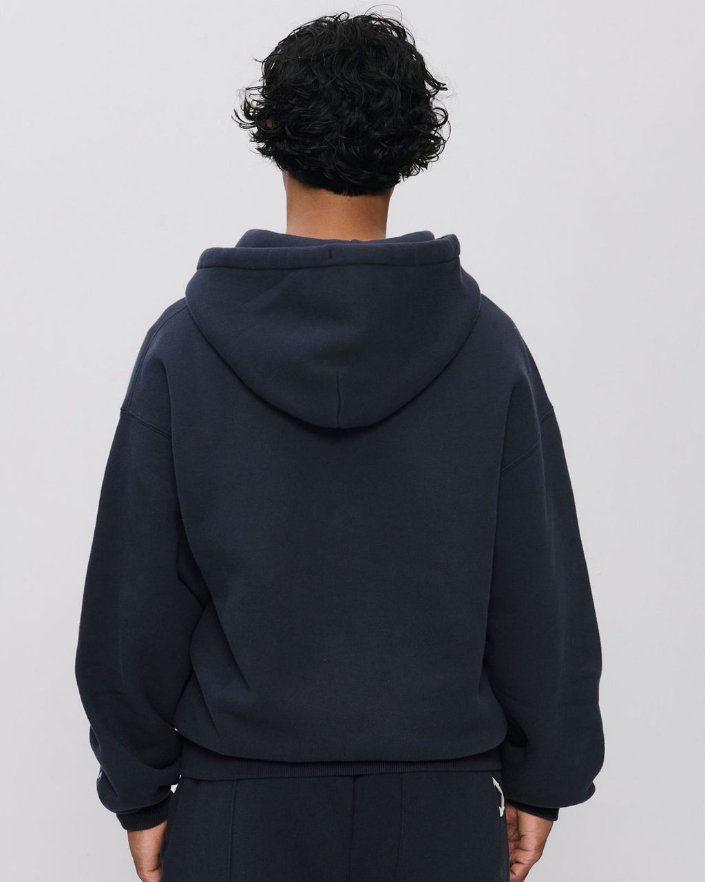 Hot Boys Cry Zip Hoodie Navy