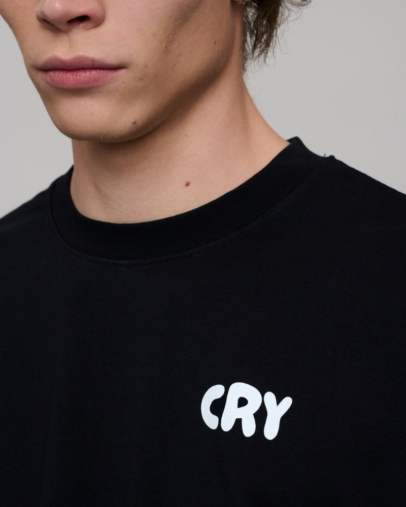 Hot Boys Cry Tee Black