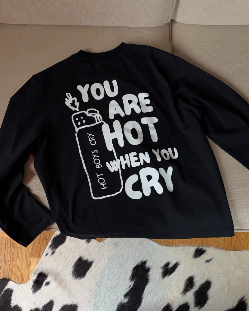 Hot Crier Longsleeve Black