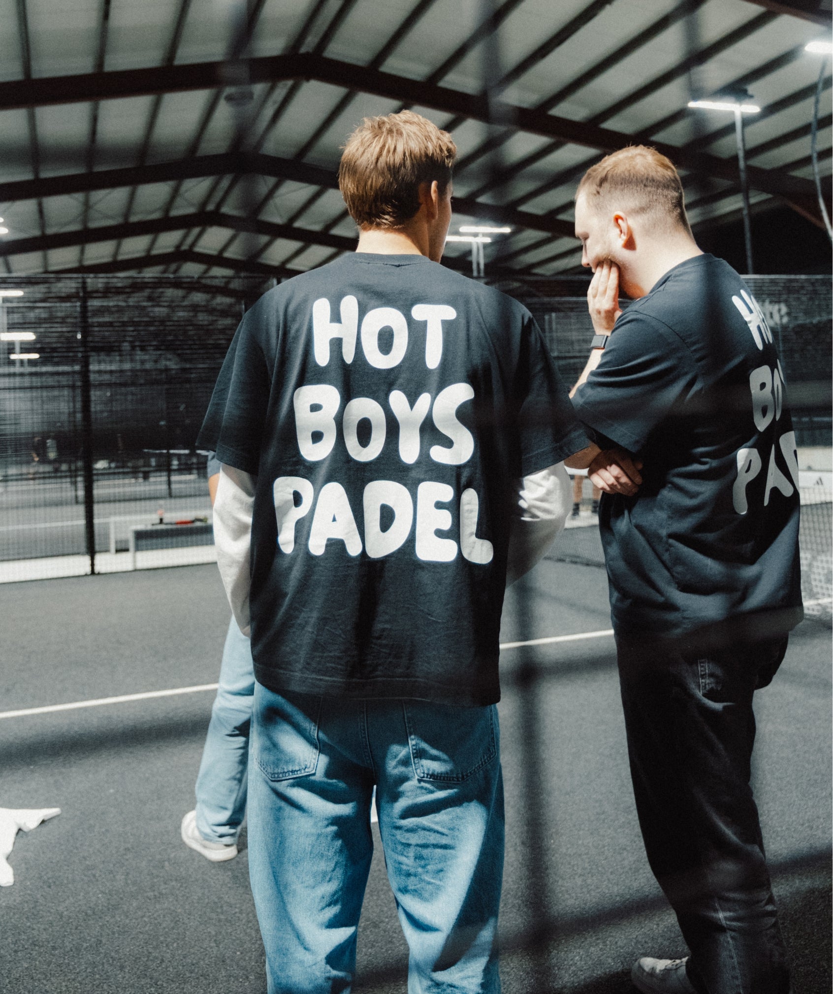 Hot Boys Padel Tee Black