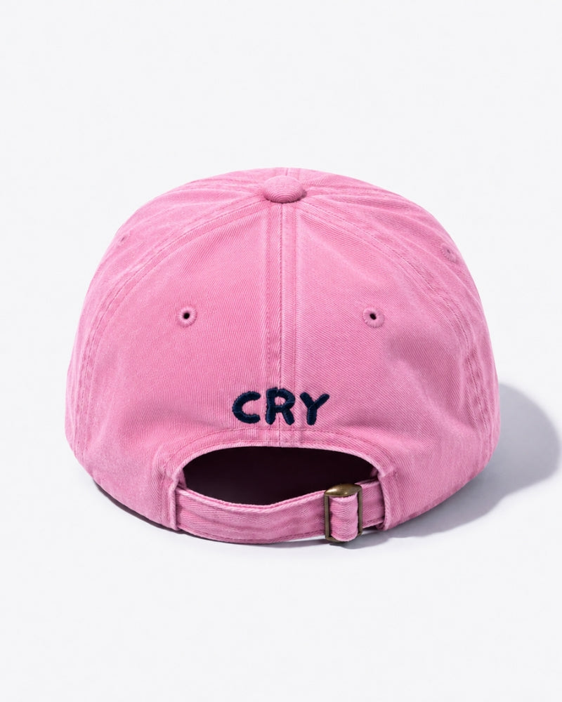 Hot Boys Cry Cap Washed Pink