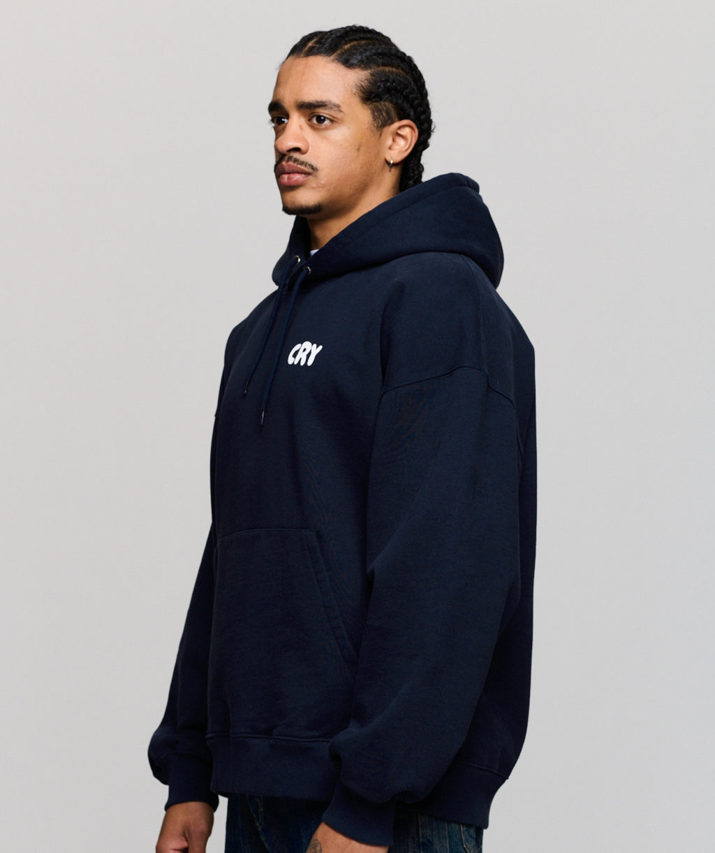 Dark Navy Oversized Hoodie