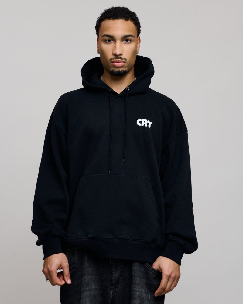 Hot Boys Cry Oversized Hoodie Black – HOT BOYS CRY
