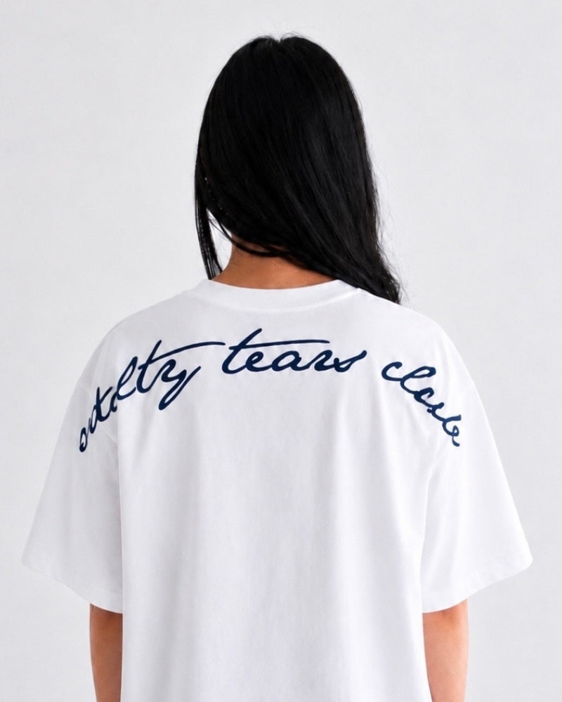 Salty Tears Club Tee White