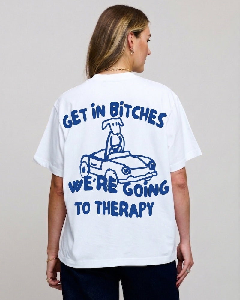 Therapy Tee White