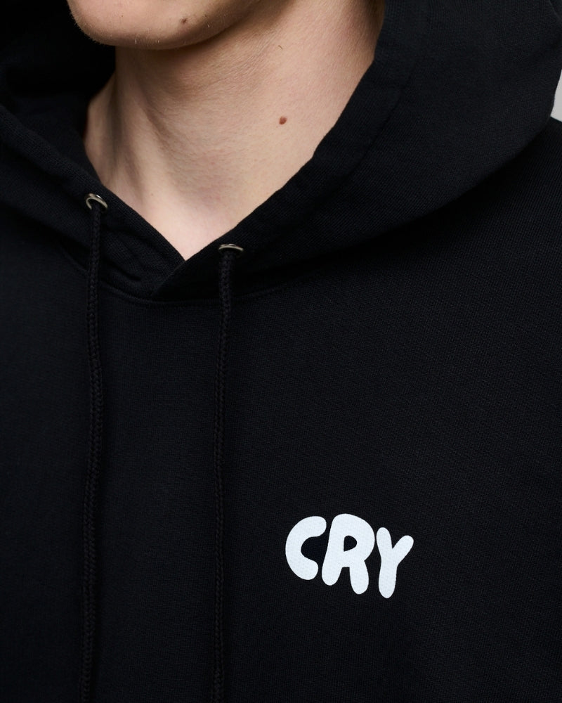 Therapy Hoodie Black