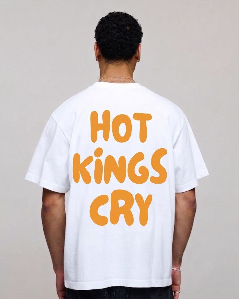 Hot Kings Cry Tee White