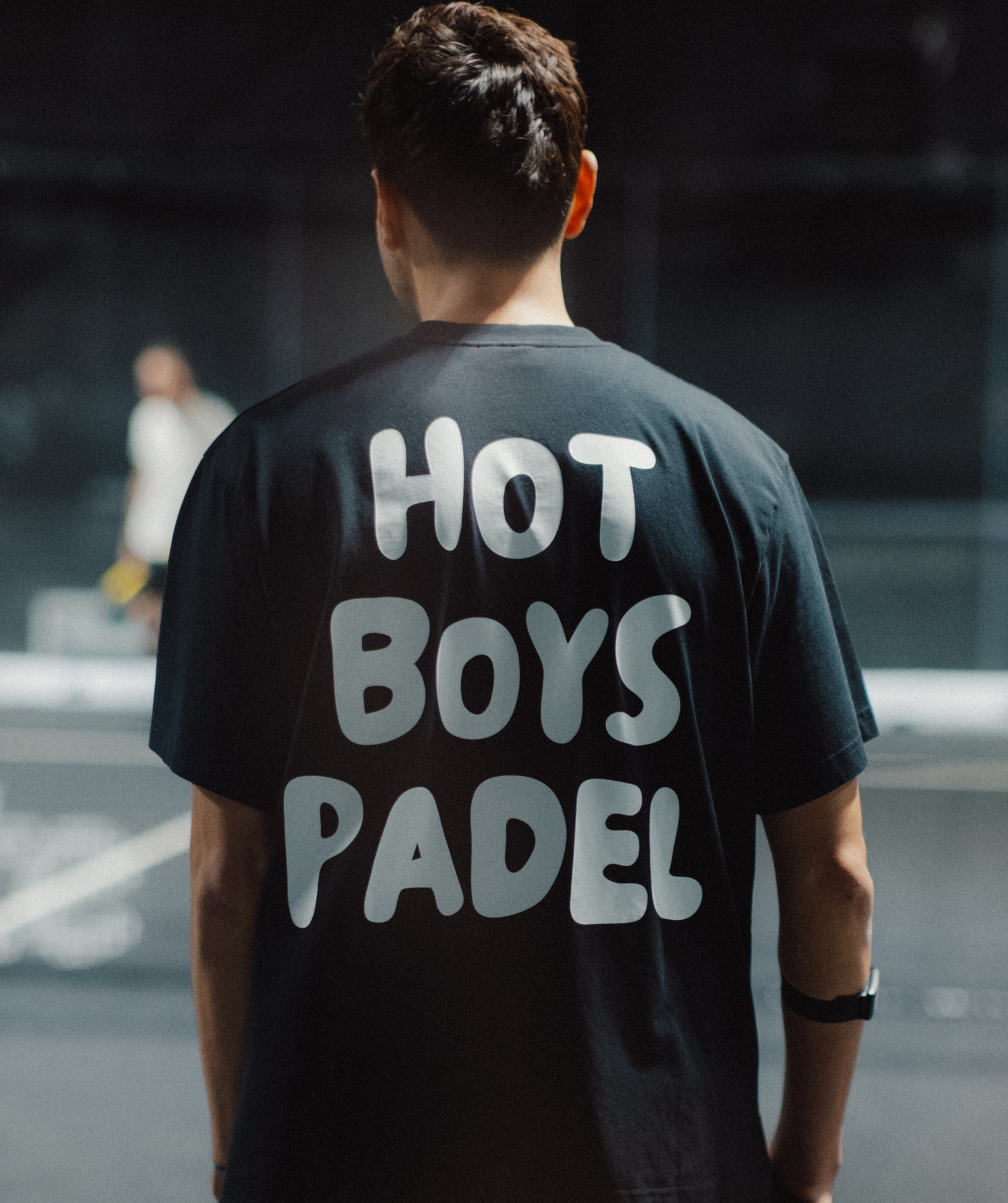 Hot Boys Padel Tee Black