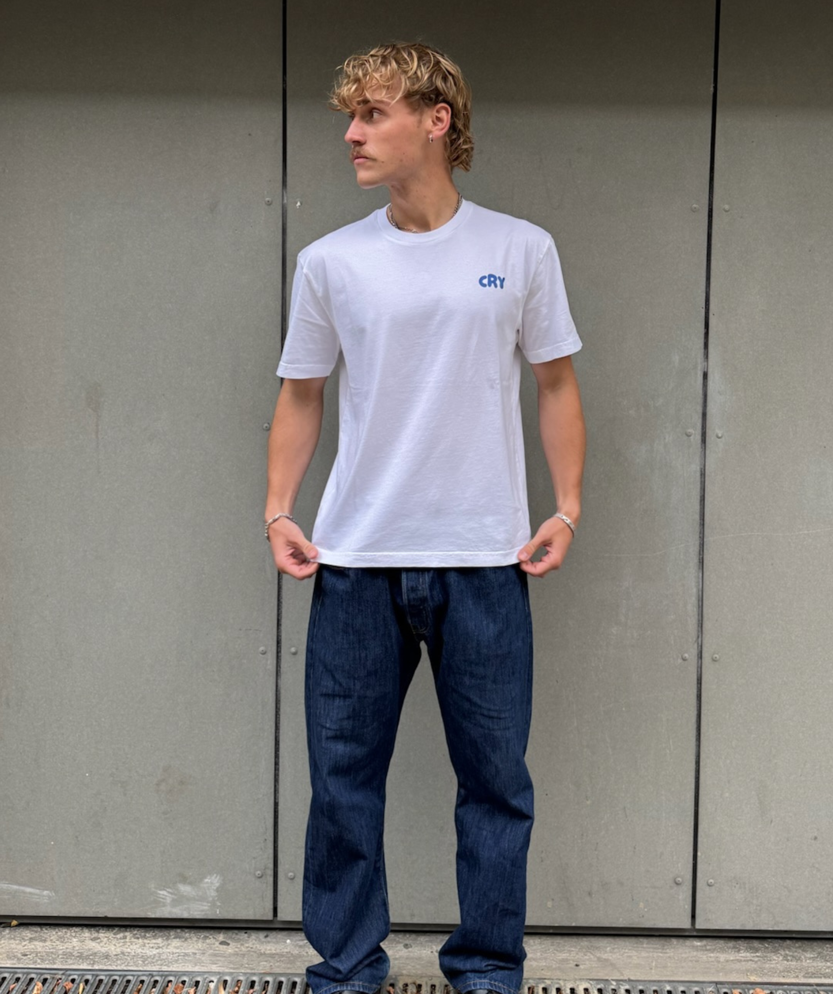 Hot Crier Tee White