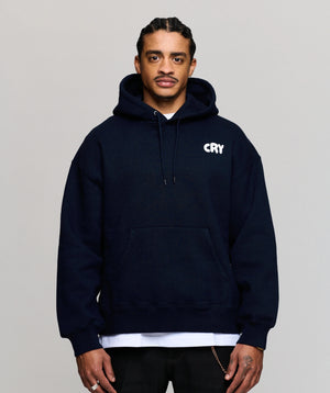 Therapy Hoodie Dark Navy