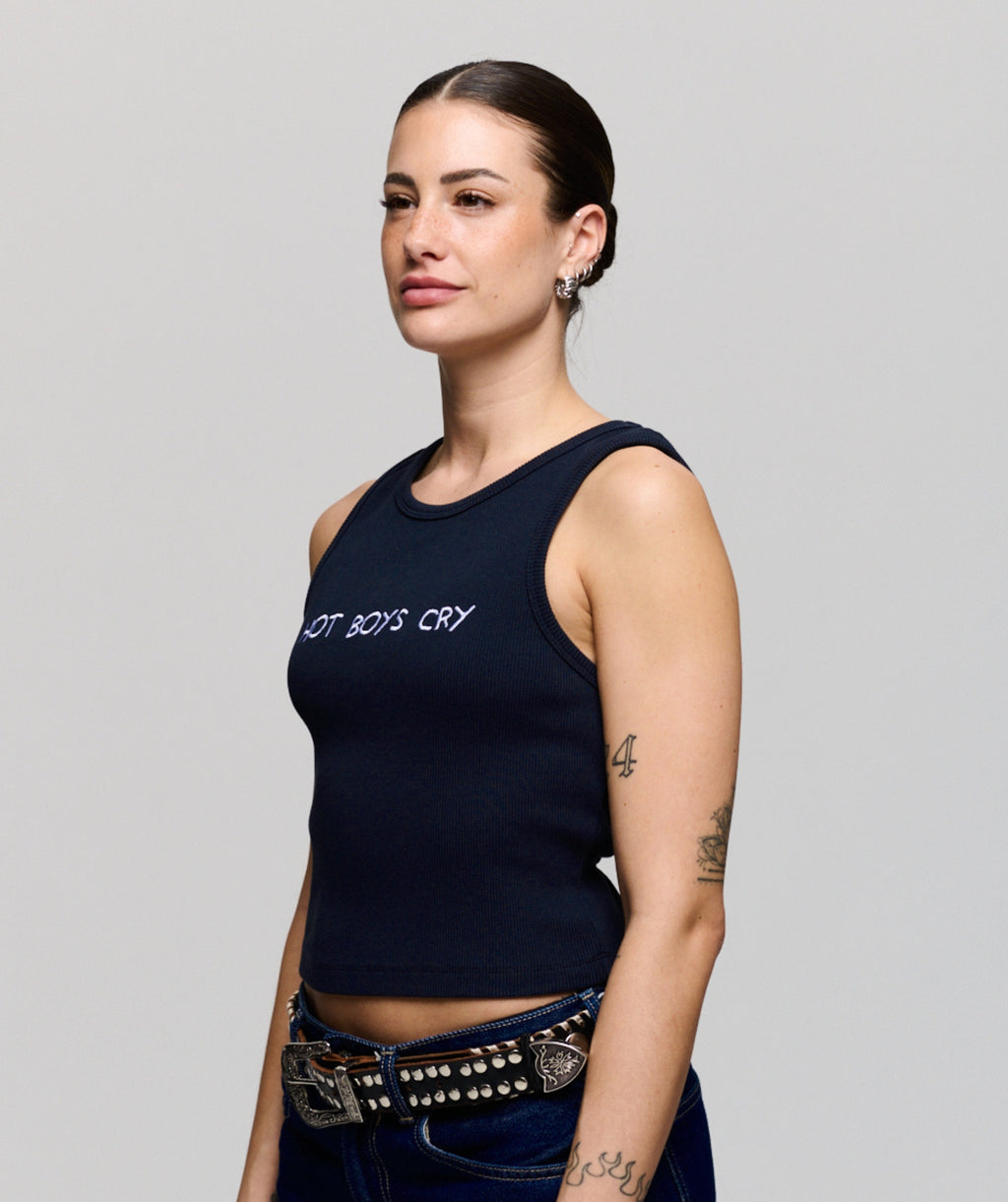Crop Top Navy