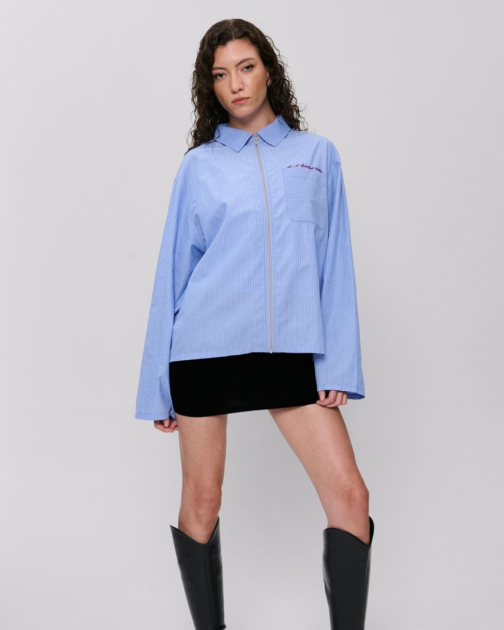 Hot Boys Cry Zip Shirt