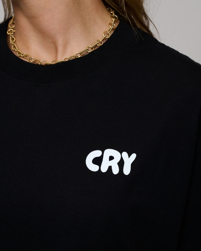 Hot Boys Cry Tee Black