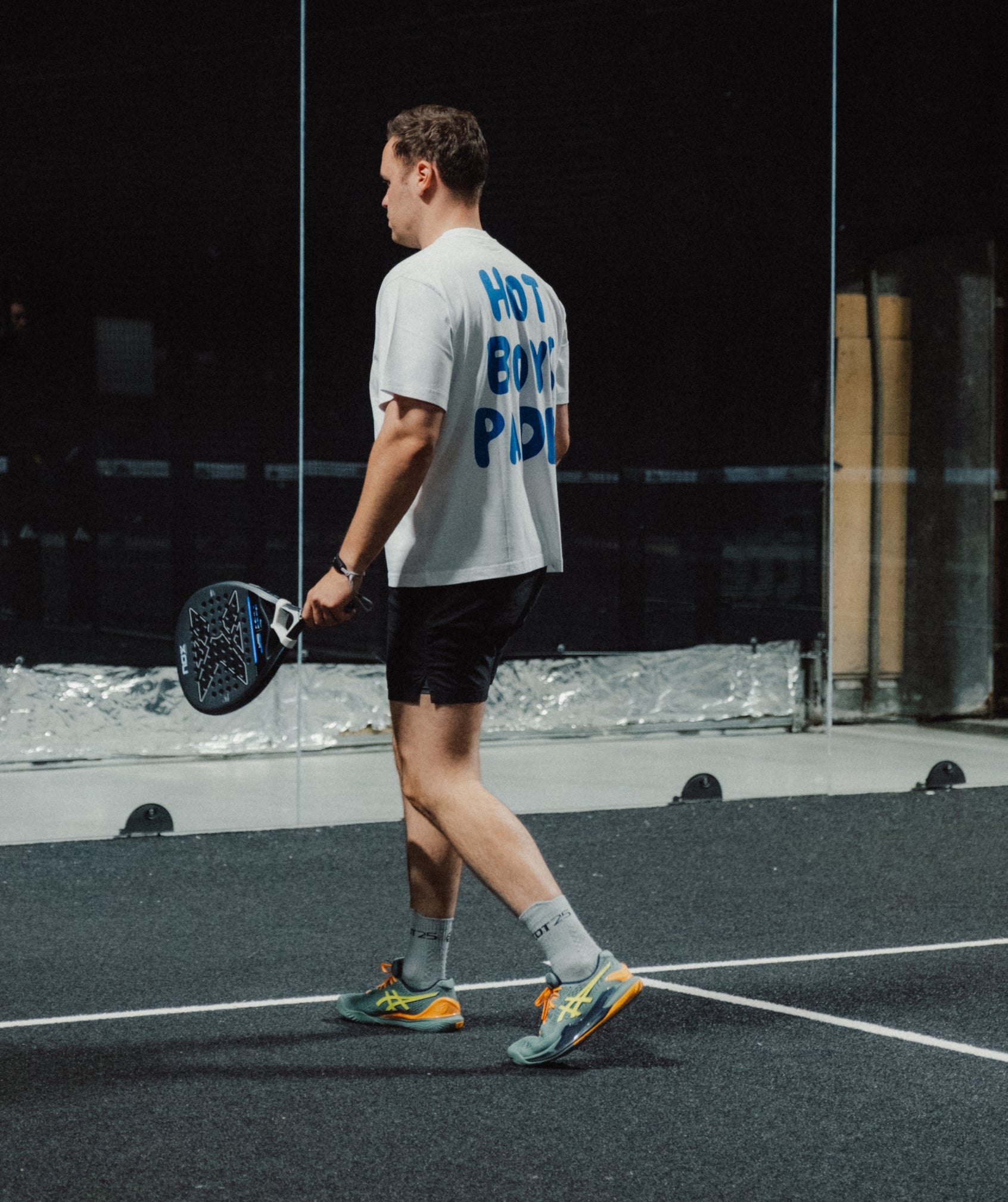 Hot Boys Padel Tee White