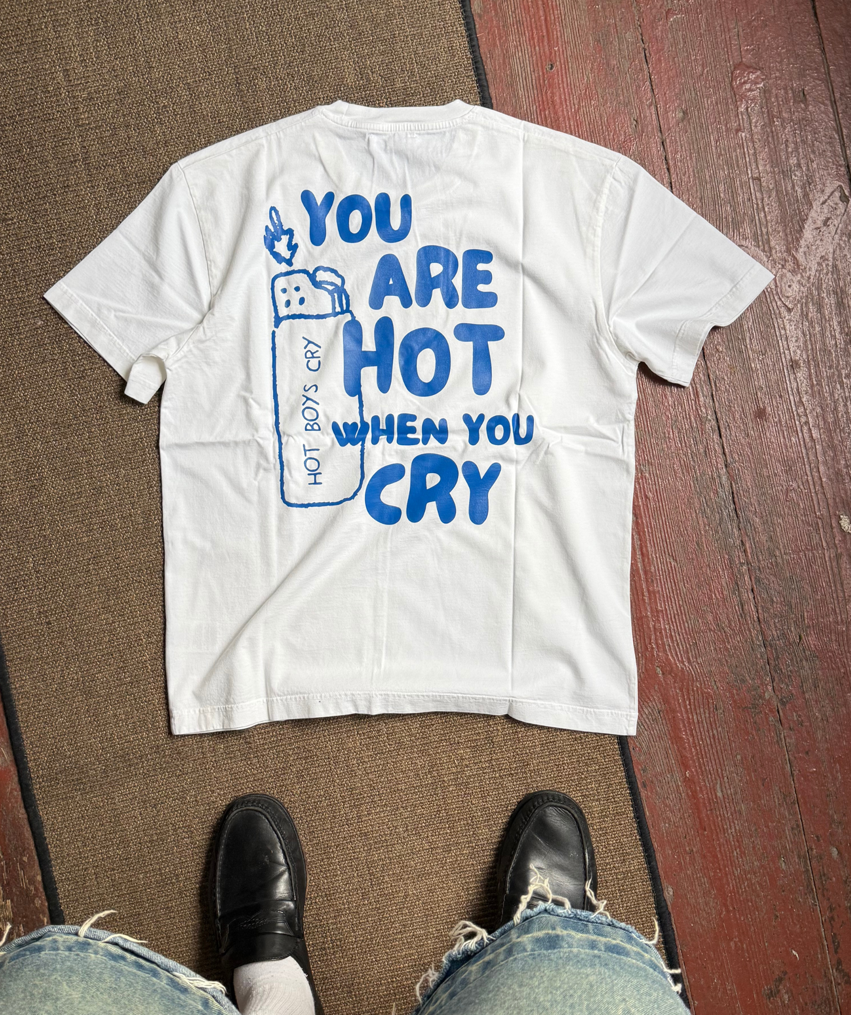 Hot Crier Tee White