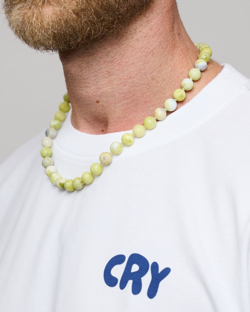 Hot Dads Cry Longsleeve White