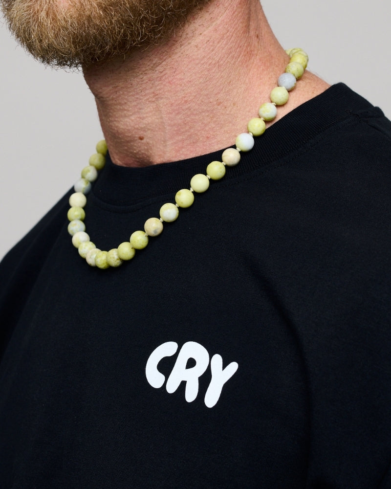 Hot Dads Cry Longsleeve Black