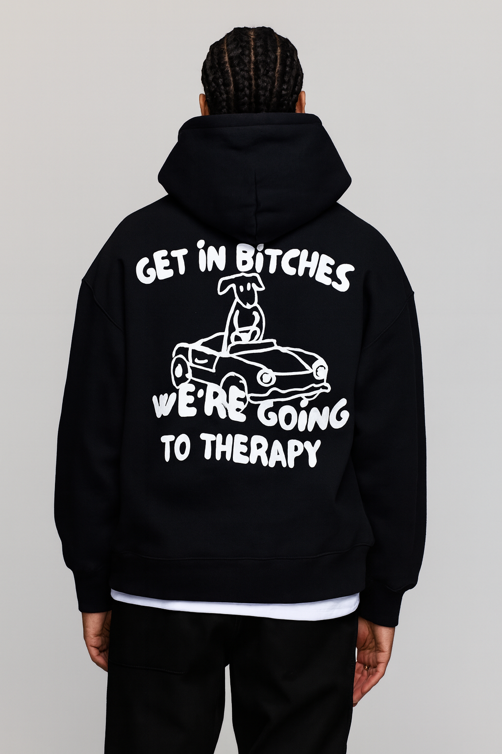 Therapy Hoodie Black (Pre-Order)