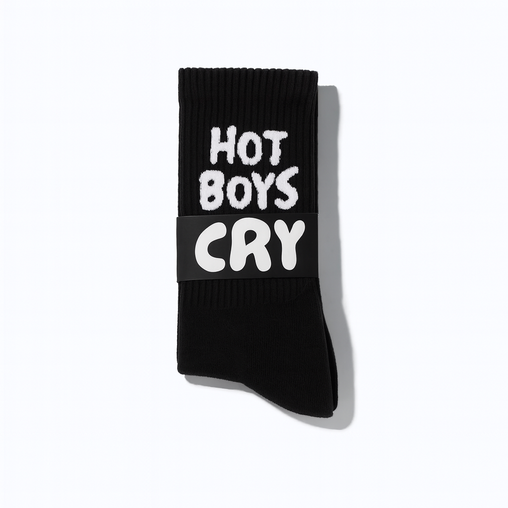 Crew Socks Black (Pre-Order)