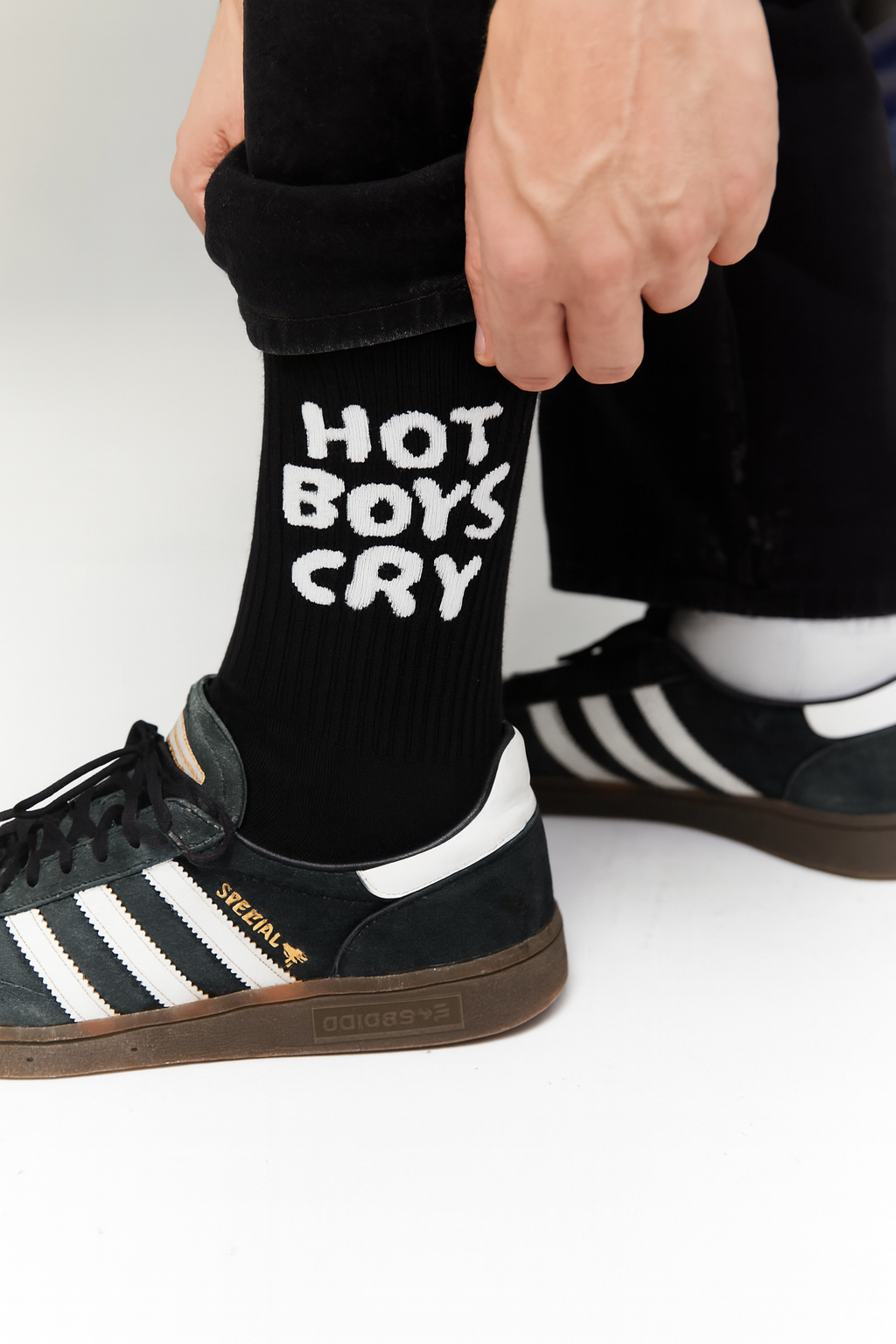 Crew Socks Black (Pre-Order)