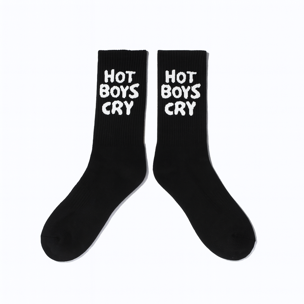 Crew Socks Black (Pre-Order)