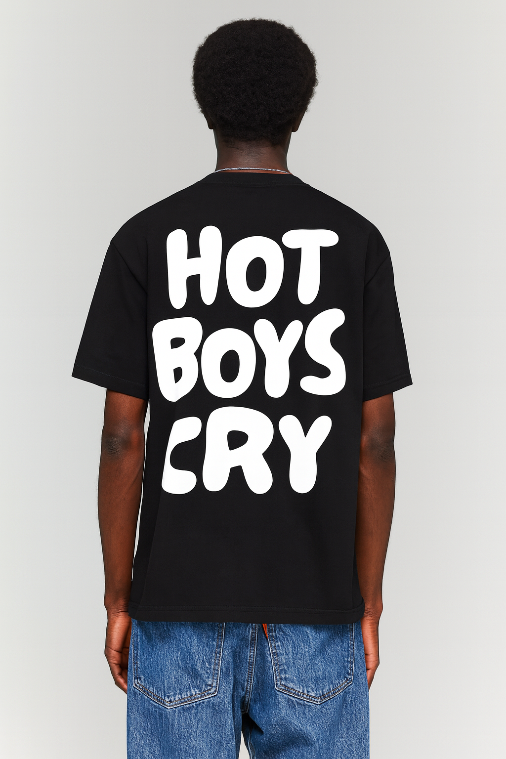 Hot Boys Cry Tee Black (Pre-Order)