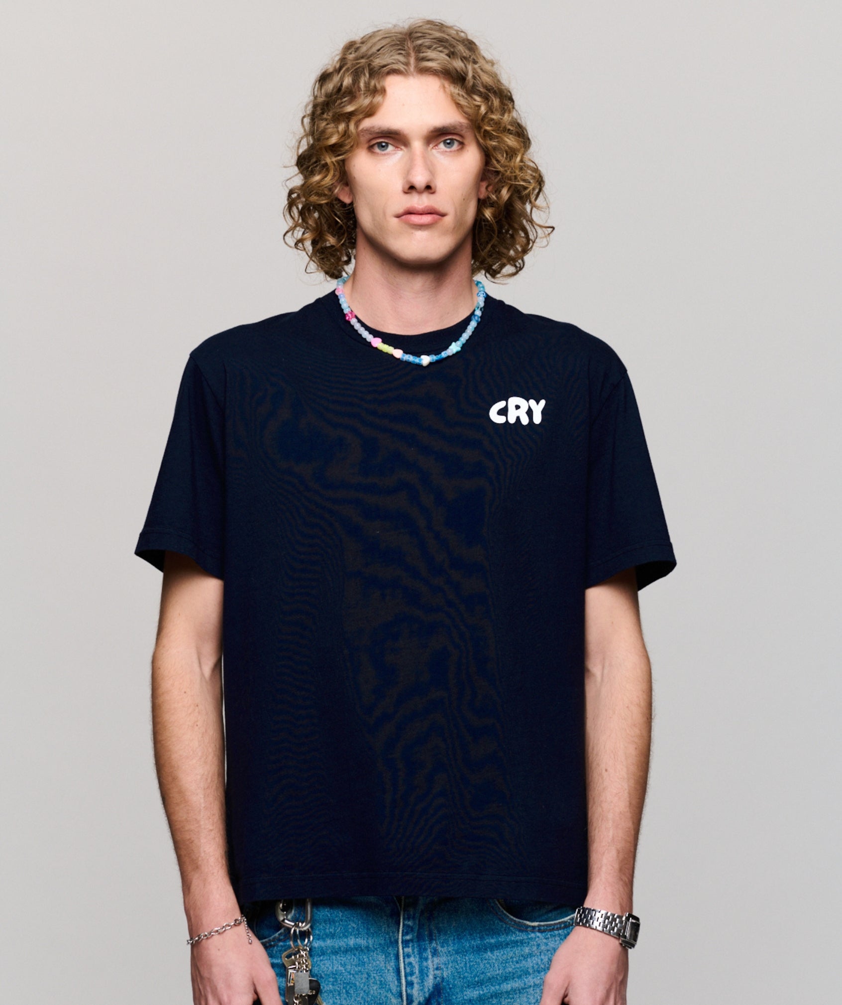 Therapy Tee Dark Navy