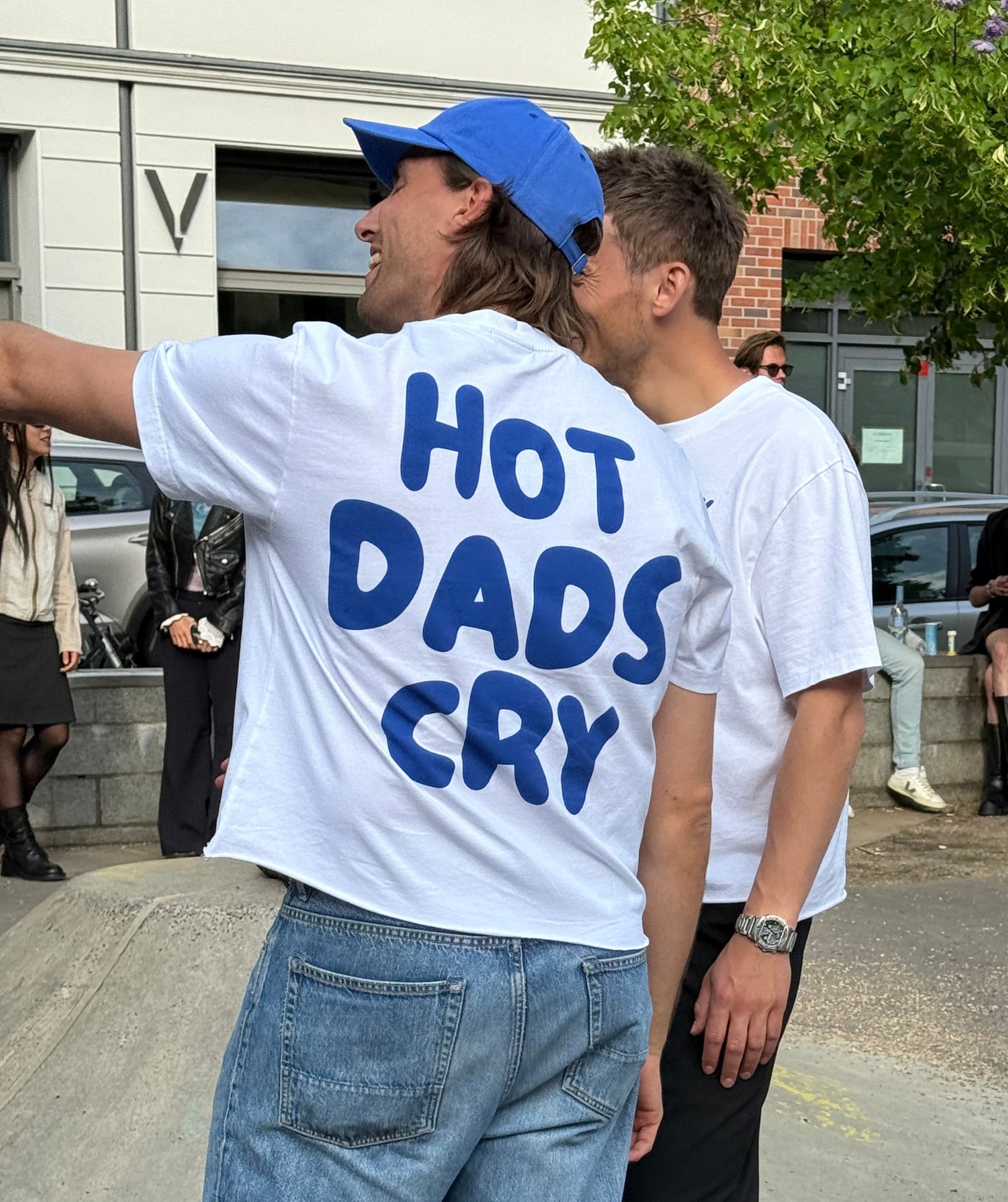 Hot Dads Cry Tee