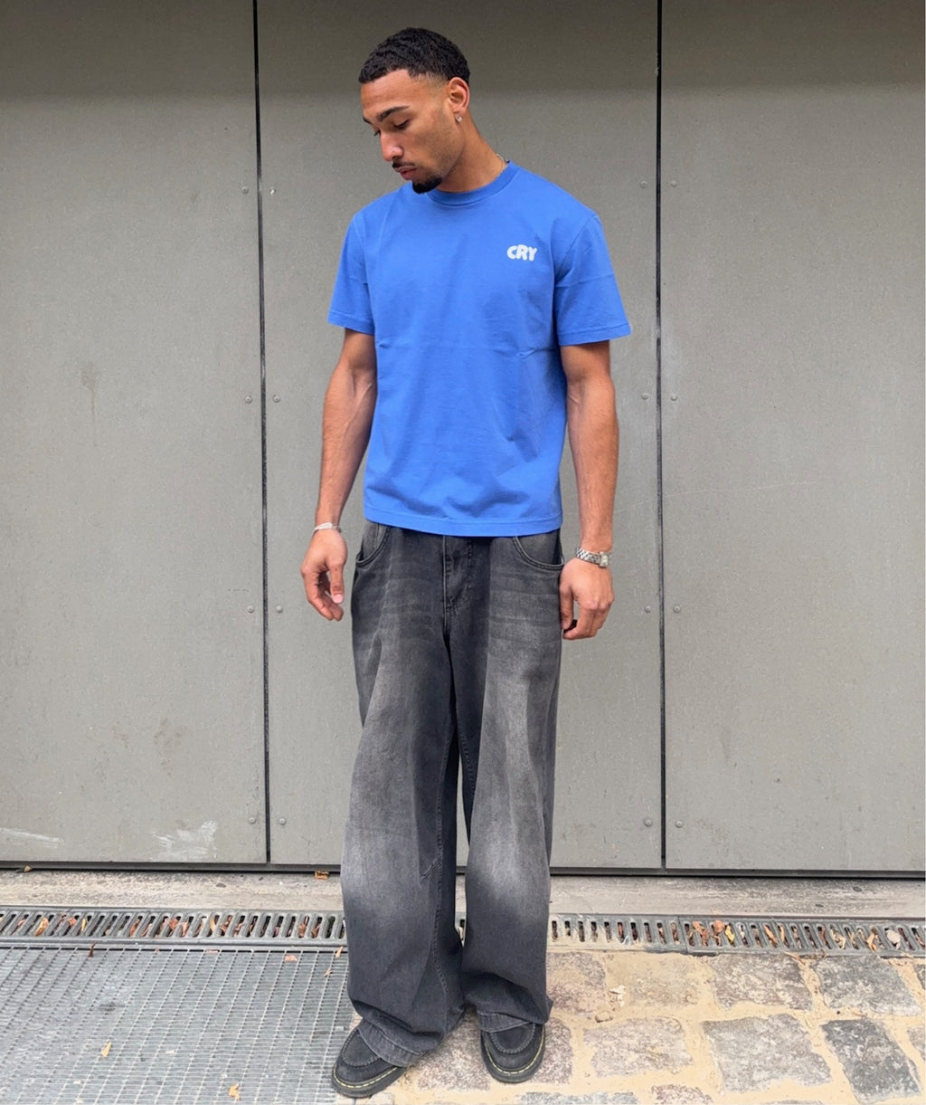 Hot Crier Tee Blue