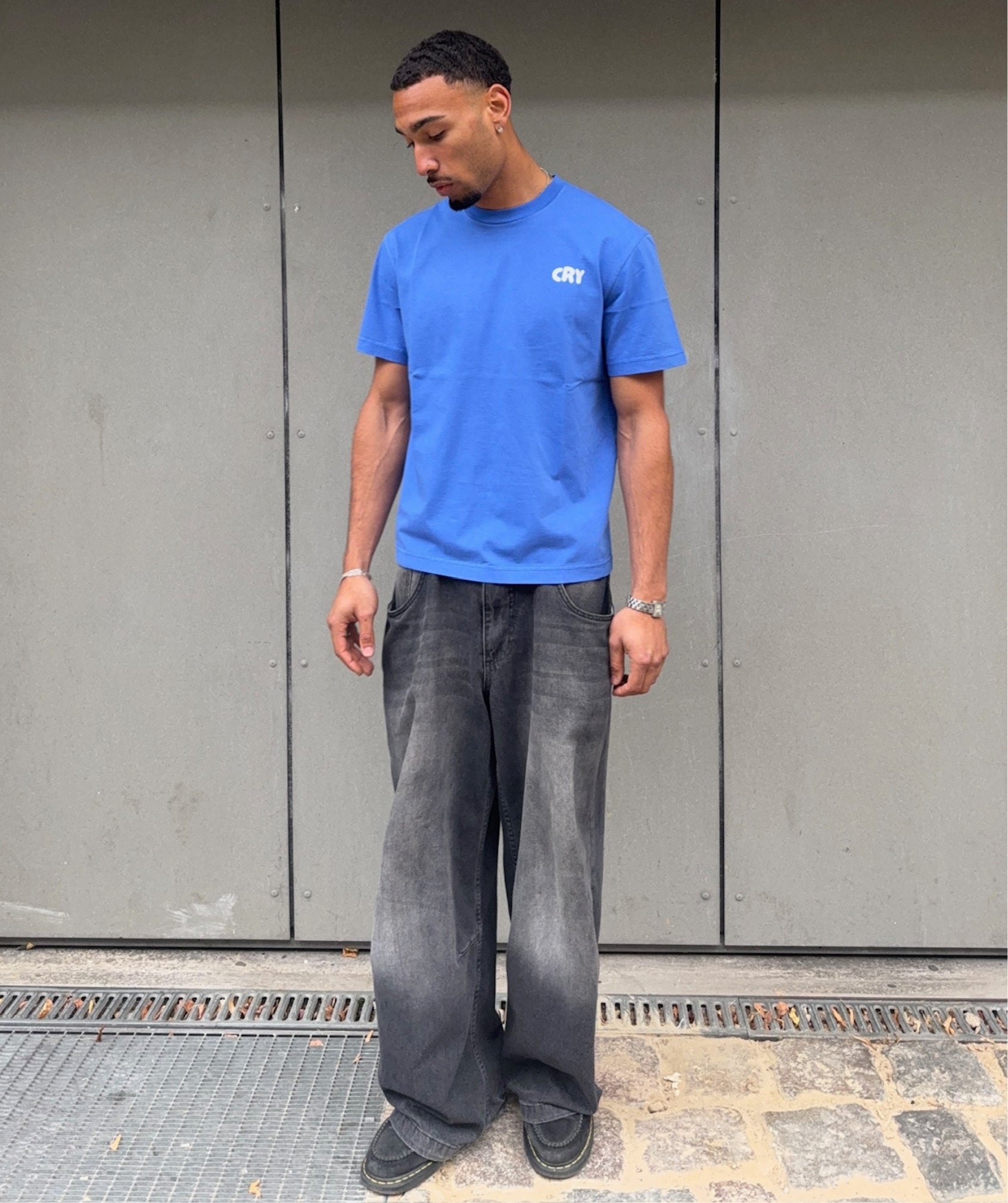 Hot Crier Tee Blue