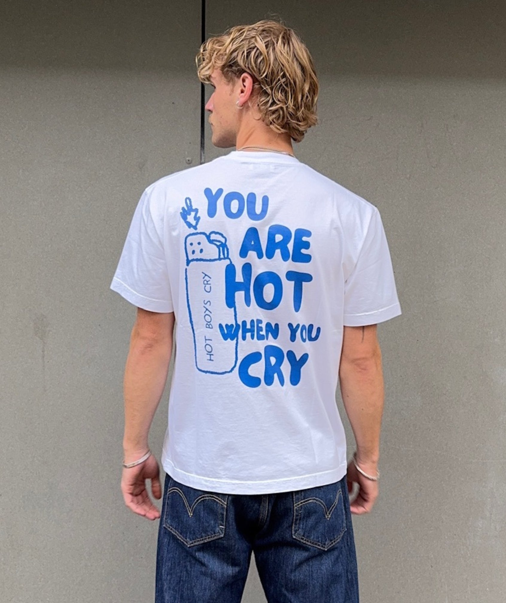 Hot Crier Tee White