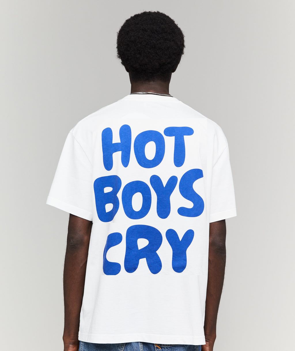 Hot Boys Cry Tee White