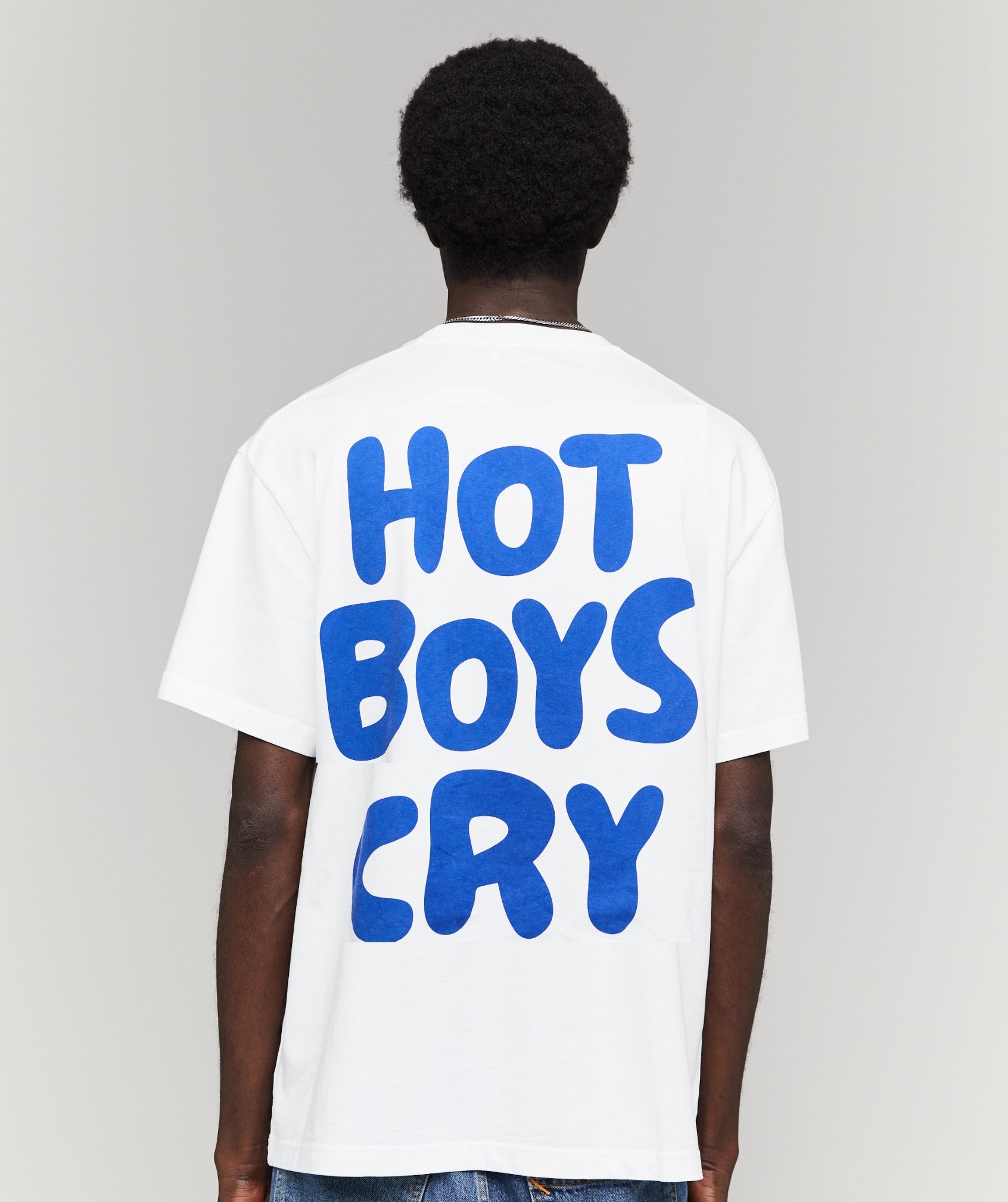 Hot Boys Cry Tee White